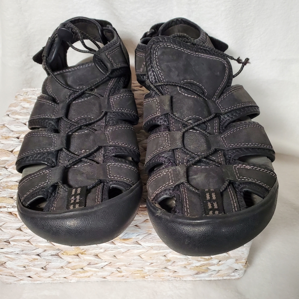 Khombu Travis Activewear‎ Sandal Black Size 11 Earthy Hiking Camping Outdoor